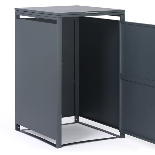 Wiata na pojemnik na odpady 240 l, 1160 x 695 x 800 mm