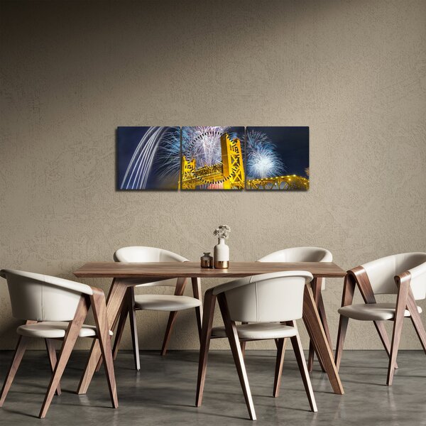 Obraz - Sylwester (z zegarem) (90x30 cm)