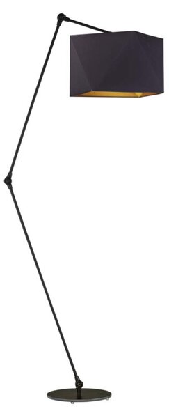 Lampa stojąca podłogowa przegubowa regulowana z abażurem diament SOUL