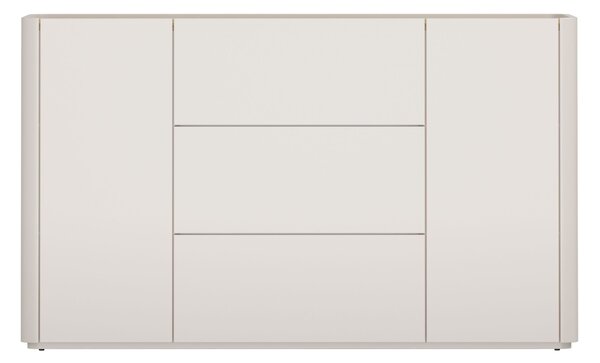 Komoda Elivo 150 cm z szufladami - kaszmir / dąb olejowany