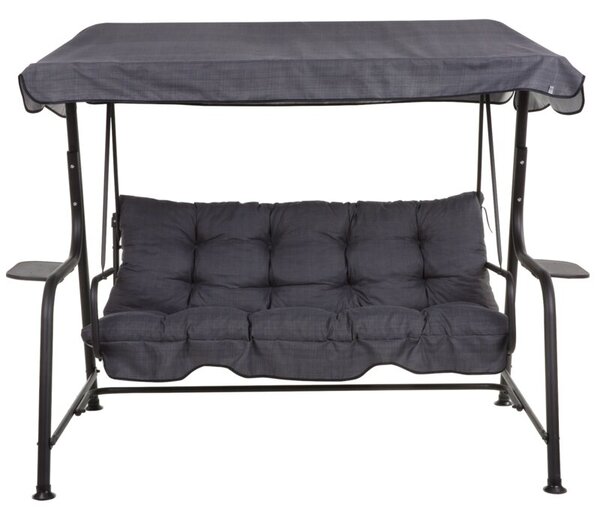 Huśtawka ogrodowa PATIO Hawaii Black Edition H024-07IB