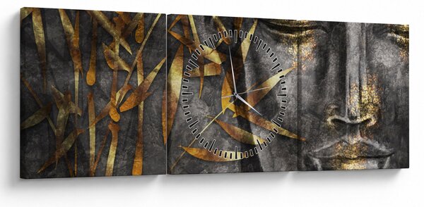 Obraz - Zjednoczenie mądrości (z zegarem) (90x30 cm)