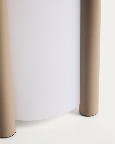 Lampa zewnętrzna przenośna LED na USB ø 16 cm Leros – Kave Home