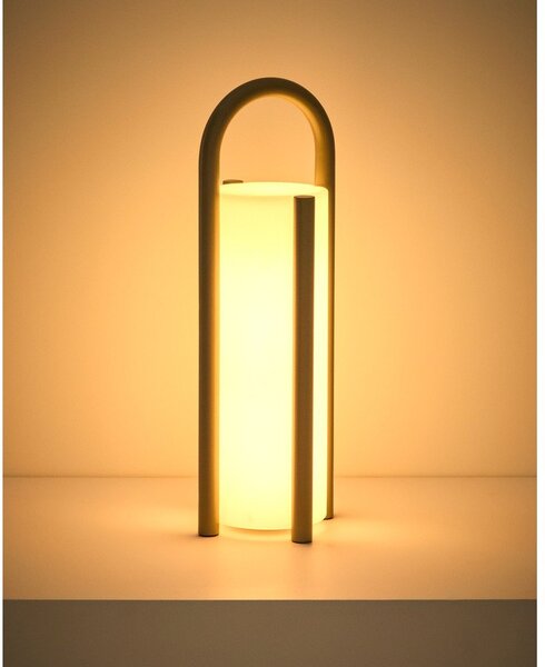 Lampa zewnętrzna przenośna LED na USB ø 16 cm Leros – Kave Home