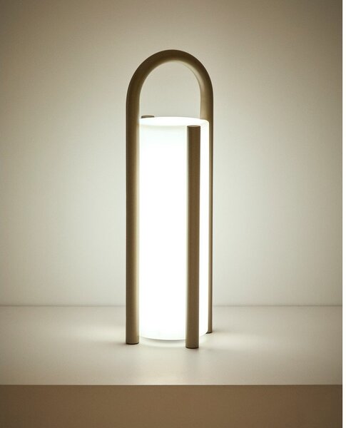 Lampa zewnętrzna przenośna LED na USB ø 16 cm Leros – Kave Home