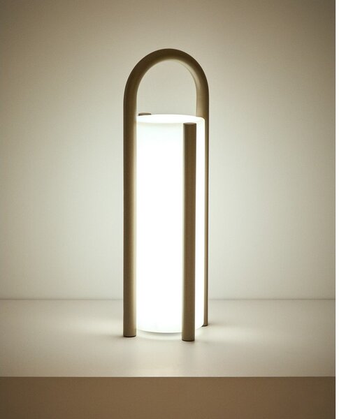 Lampa zewnętrzna przenośna LED na USB ø 16 cm Leros – Kave Home
