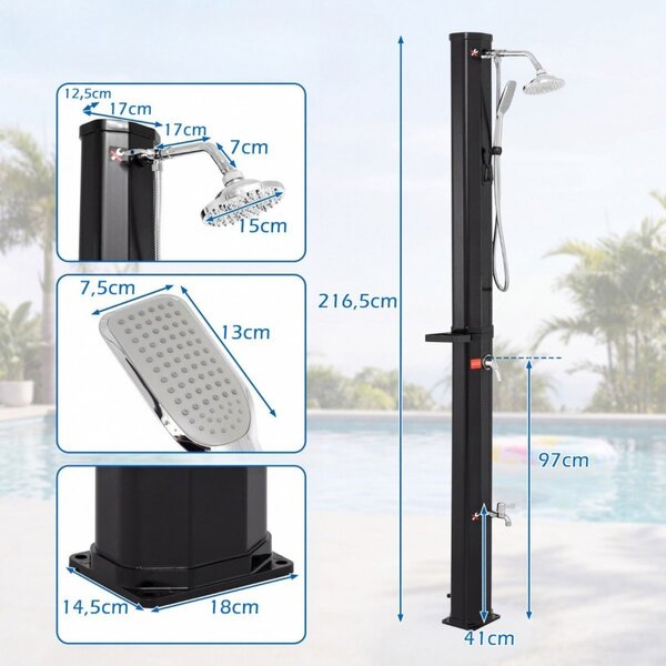 Prysznic solarny 35 l