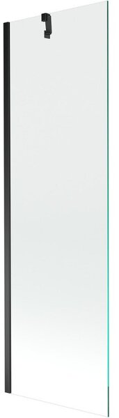 Mexen Next parawan nawannowy 1-skrzydłowy 60 x 150 cm, transparent, czarny - 895-060-000-00-00-70