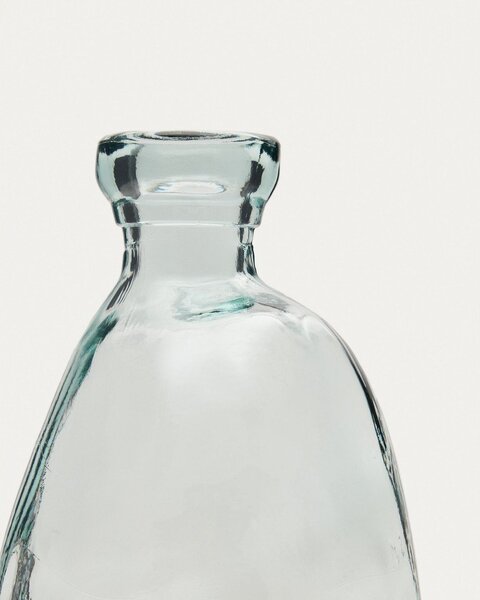 Wysoki wazon ze szkła z recyklingu (wysokość 51 cm) Brenna – Kave Home