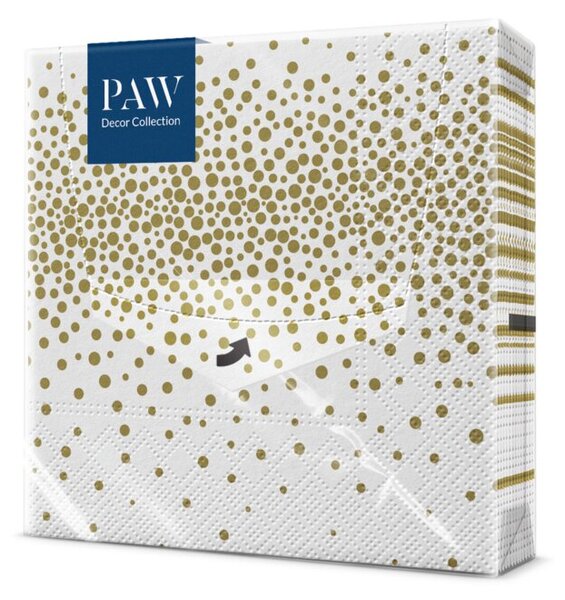 Serwetki papierowe PAW 33x33 cm dekoracyjne stołowe na przyjęcie 20 szt