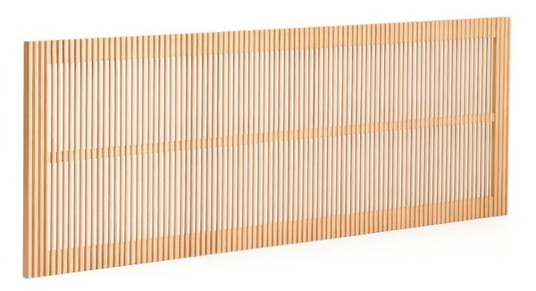 Zagłówek z litego drewna jesionowego w naturalnym kolorze 195x70 cm Beyla – Kave Home