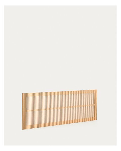 Zagłówek z litego drewna jesionowego w naturalnym kolorze 195x70 cm Beyla – Kave Home