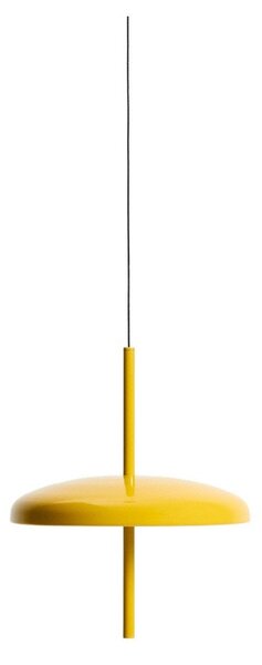Żółta lampa wisząca LED ze ściemniaczem z metalowym kloszem ø 16 cm Porte – Kave Home