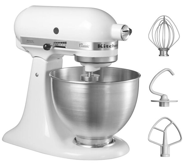 Robot kuchenny planetarny KITCHENAID Artisan 5K45SSEWH 275W
