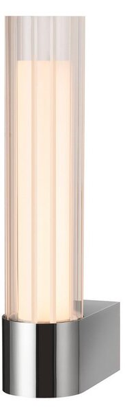 Lampa Ścienna SLV, Lygant single, chromowy, łazienka, aluminium, nowoczesny