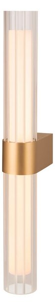 Lampa Ścienna SLV, Lygant, złoty | mosiężny, łazienka, aluminium, nowoczesny