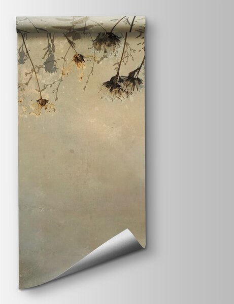 Fototapeta Suszone kwiaty na gałęzi, Fototapety Natura, Popularne Fototapety, w02877 - Tapeko.pl