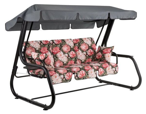 Huśtawka ogrodowa PATIO Rimini Black Edition A101-23PB
