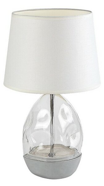 Rabalux 74227 dekoracyjna lampa stołowa Apolonia, biały, E27, 1x max. 40 W, IP20