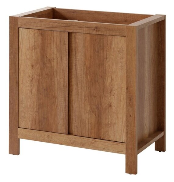 Stojąca szafka pod umywalkę 80 cm Classic Oak (820 -80CM FSC), na nóżkach