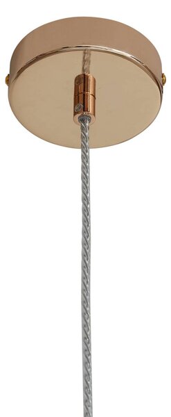 Lampa wisząca szklana Ysoria Lindby, możliwość ściemniania, multikolor, salon / jadalnia, ceramika, design