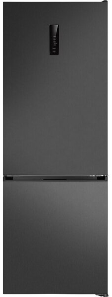 Lodówka AMICA FK3706D.5DFXCM (D) No Frost 200cm Czarny/Inox