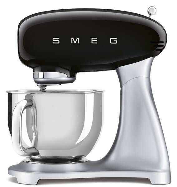 Robot kuchenny planetarny SMEG SMF04BLEU 800W Czarno-stalowy
