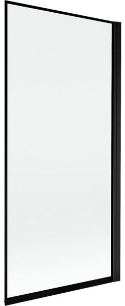 Mexen Mist parawan nawannowy 1-skrzydłowy prawy 90 x 150 cm, czarna ramka, czarny - 8A9-090-001-70-70-P