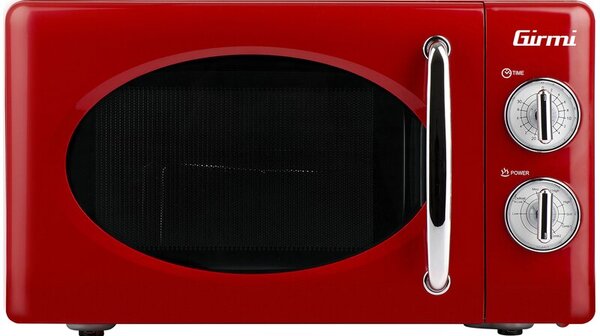Kuchenka mikrofalowa GIRMI FM2102 700W średnica 24.5 cm pojemność 20L Czerwony