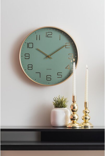 Zegar ścienny ø 40 cm Elegance Glow – Karlsson