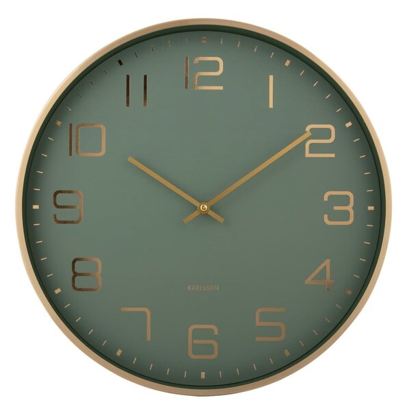 Zegar ścienny ø 40 cm Elegance Glow – Karlsson