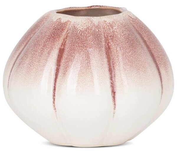 Wazon EUROFIRANY Evita 18 x 14 cm Kremowy