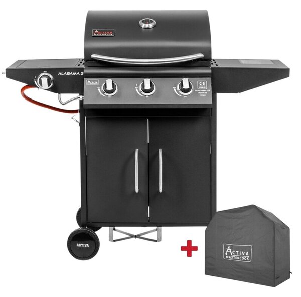 Grill ogrodowy gazowy ACTIVA Alabama III 19789GD