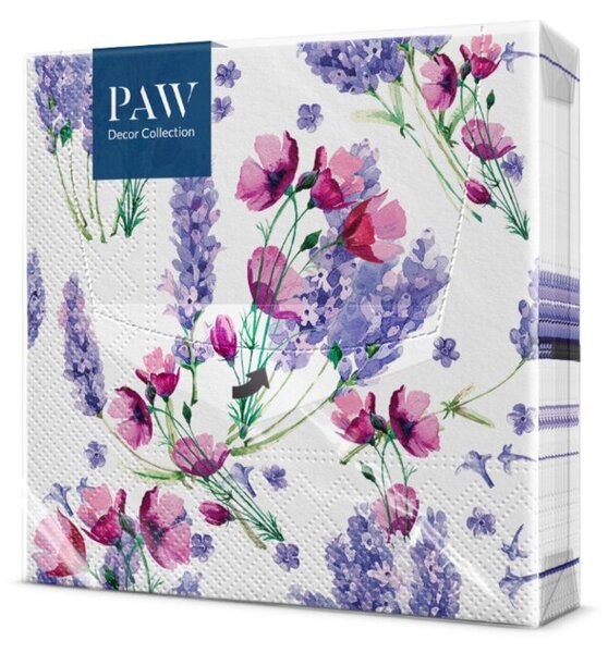 Serwetki papierowe PAW 33x33 cm dekoracyjne stołowe na przyjęcie 20 szt