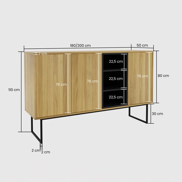 Komoda Young Loft II - Produkt rzemieślniczy