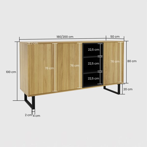 Komoda Young Loft II - Produkt rzemieślniczy
