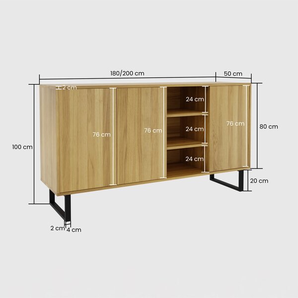 Komoda Young Loft II - Produkt rzemieślniczy
