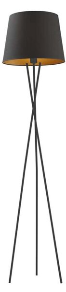 Lampa stojąca podłogowa trójnóg z abażurem walec MORIS