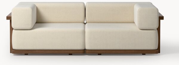 Sofa ogrodowa z drewna akacjowego Matheus (2-osobowa)