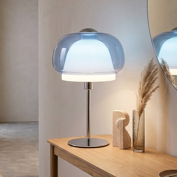 EGLO Lampa stołowa Belomontejo, niebieski, salon / jadalnia, metal, młodzieżowy