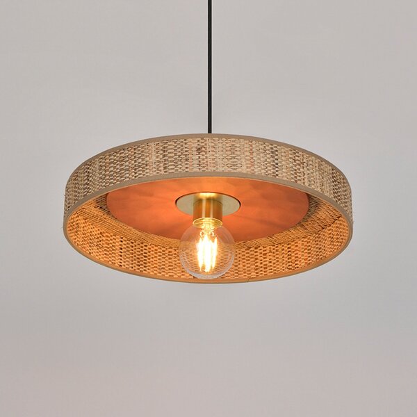 Lampa Wisząca MARKET SET, Portinatx, ściemnialny, brąz rdzawy, salon, ceramika, design