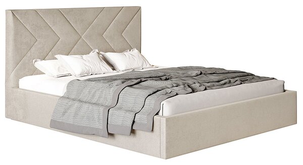Tapicerowane łóżko 120x200 Grenell 4X - 36 kolorów