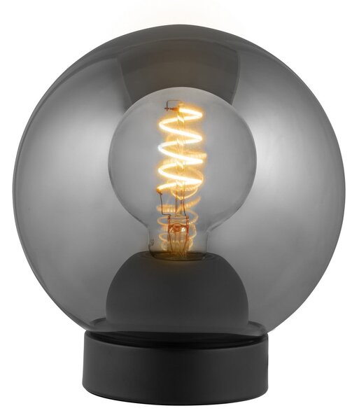 Lampa Stołowa Halo Design, BUBBLES, szary, salon, szkło, design