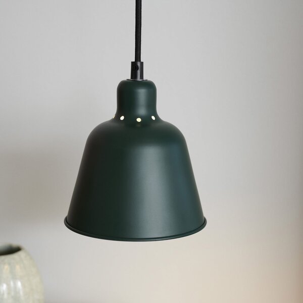 Lampa Wisząca Halo Design, CARPENTER, ściemnialny, zielony, salon, metal, design