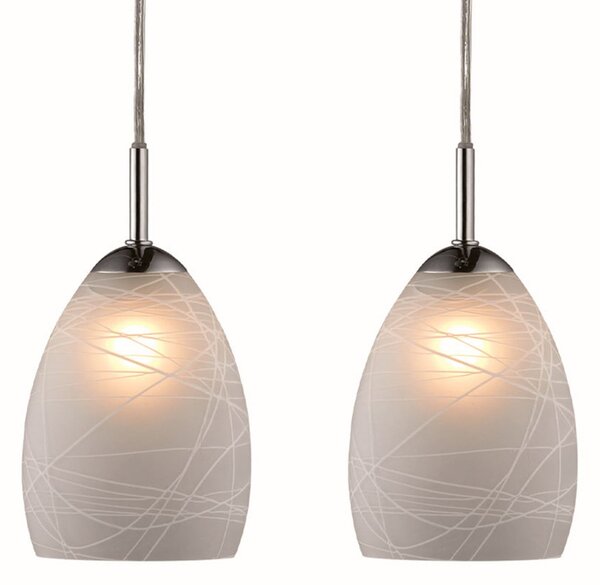 Lampa Wisząca Halo Design, WINNER, ściemnialny, salon, szkło, design