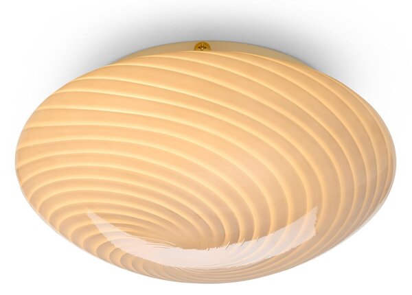 Lampa Sufitowa Halo Design, CANDY, ściemnialny, szary, salon, szkło, design