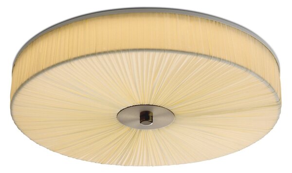Lampa Sufitowa Halo Design, STRING, ściemnialny, beżowy, salon, tkanina | tekstylia, design
