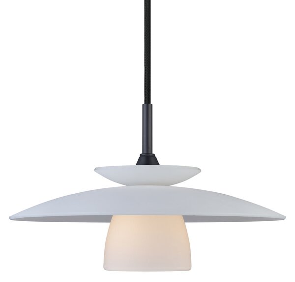 Lampa Wisząca Halo Design, SCANDIC, ściemnialny, biały, salon, szkło, design