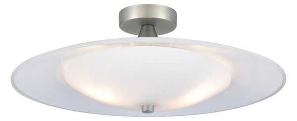 Lampa Sufitowa Halo Design, Baroni, ściemnialny, biały, salon, szkło, design