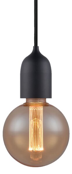 Lampa Wisząca Halo Design, CLASSIC, ściemnialny, czarny, salon, aluminium